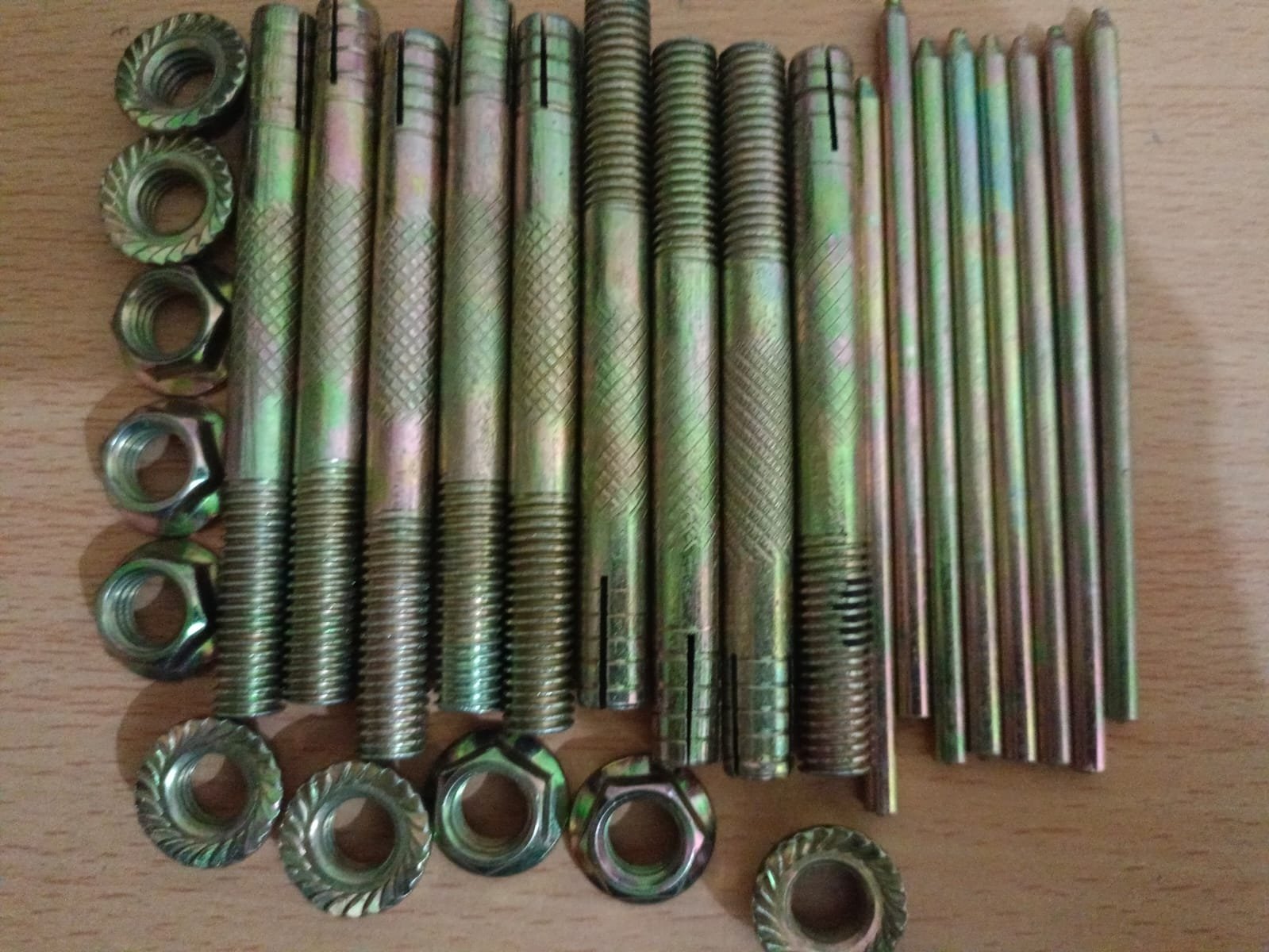 Pintype anchor fasteners